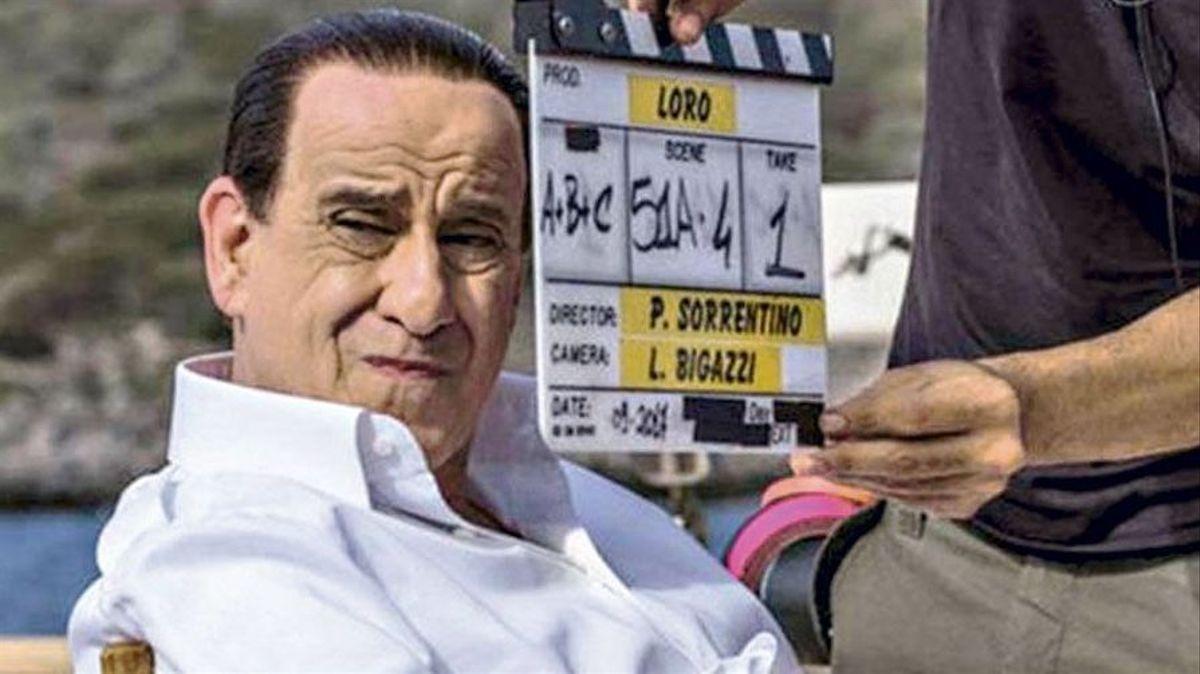 Toni Servillo como Berlusconi en el filme ‘Loro’.