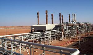 Central de gas de Amenas (Argelia) en 2013. 