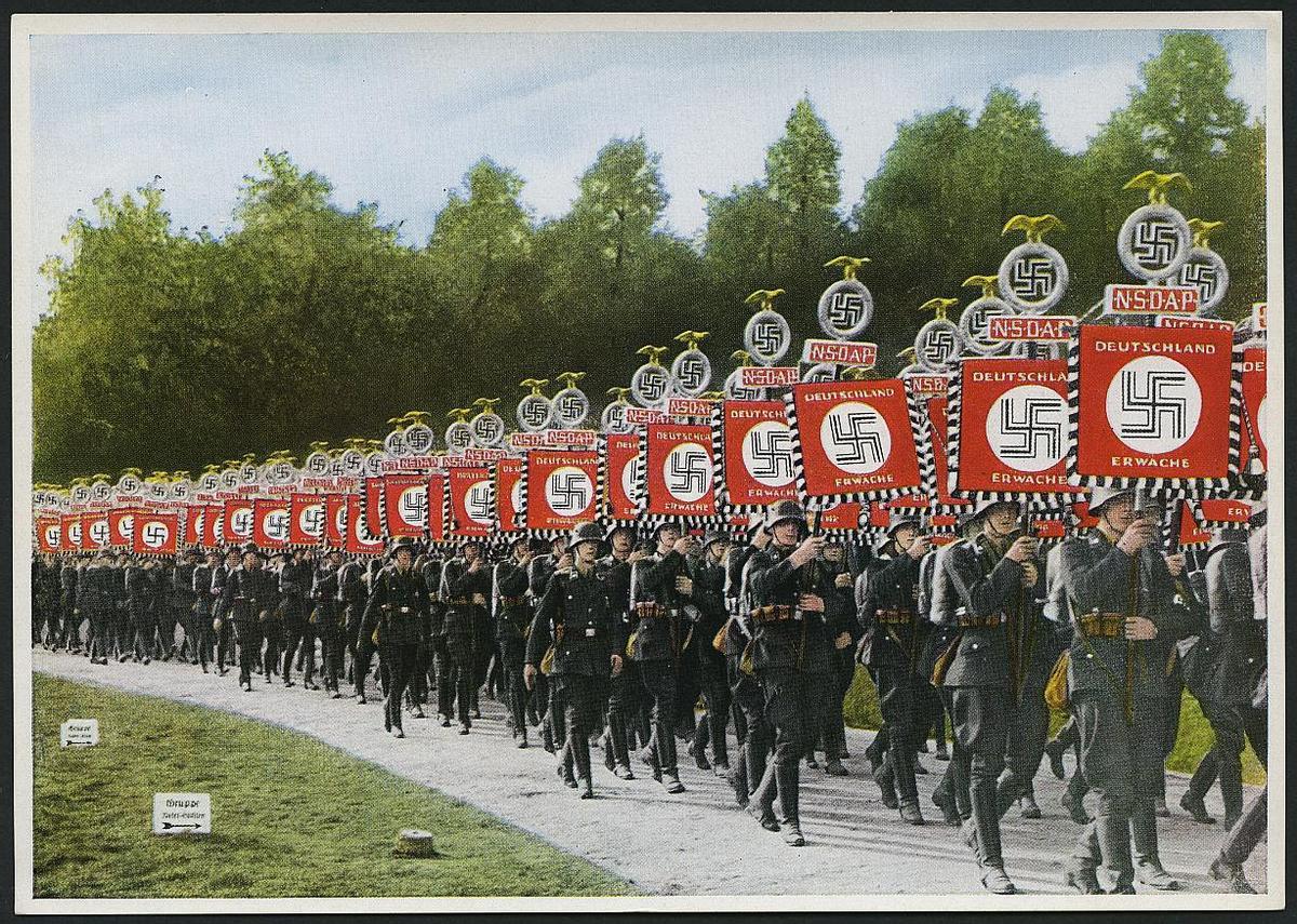 Una imagen de propaganda de la Alemania nazi de los años 30. 