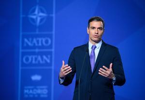 Pedro Sánchez, en el inicio de la Cumbre de la OTAN: "Desde Madrid mandamos un mensaje muy fuerte a Putin: No vas a ganar"