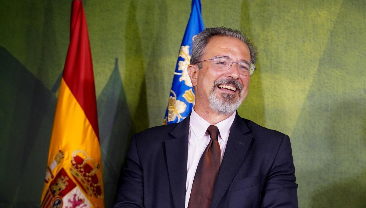 El candidato de Vox a la Presidencia de la Generalitat Valenciana, Carlos Flores.