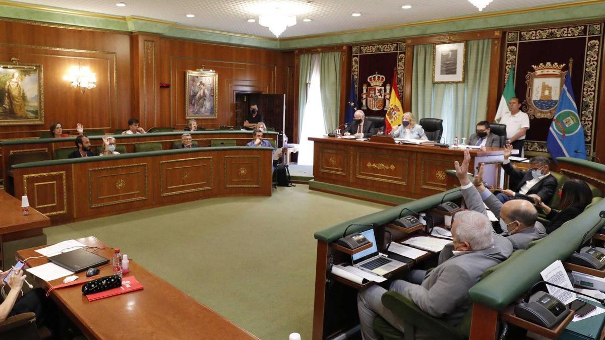 La alcaldesa, Ángeles Muñoz, en una sesión plenaria en el Ayuntamiento de Marbella. La alcaldesa, Ángeles Muñoz, en una sesión plenaria en el Ayuntamiento de Marbella.