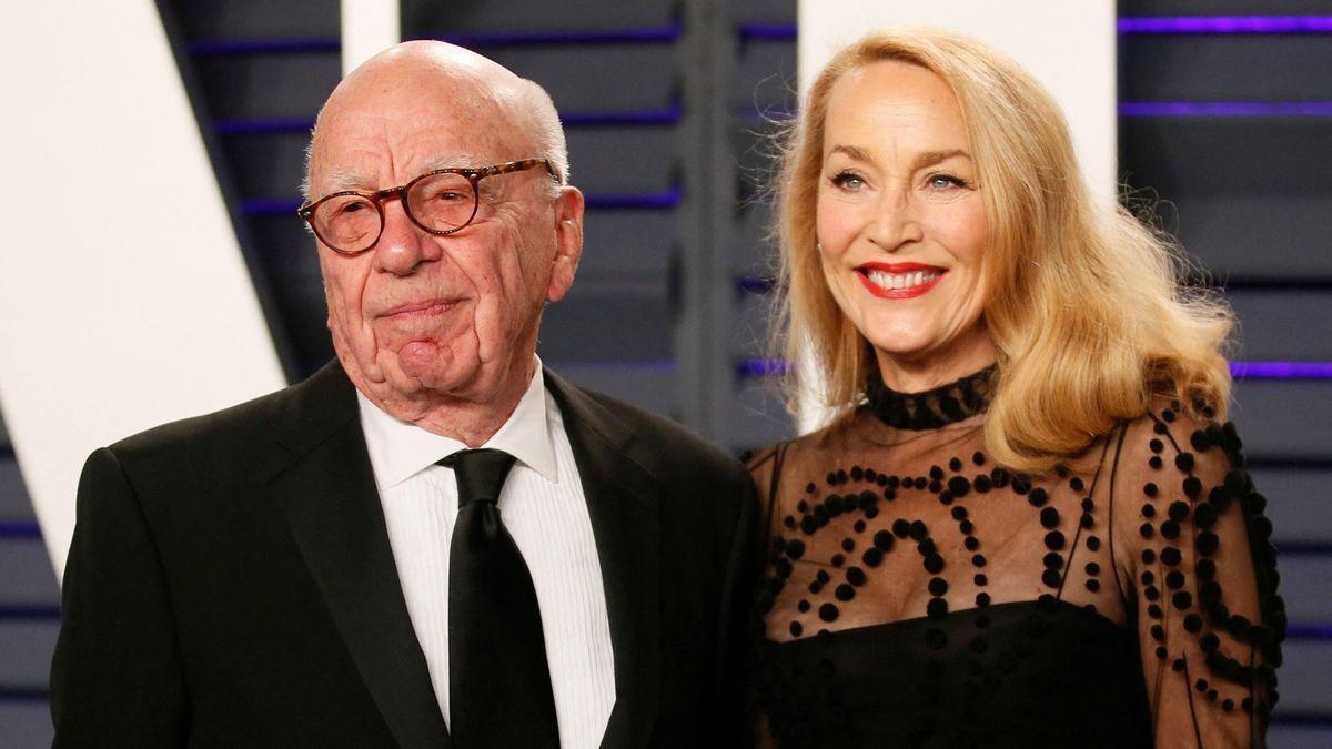 Cuarto divorcio para Rupert Murdoch a sus 91 años: se separa de la modelo Jerry Hall