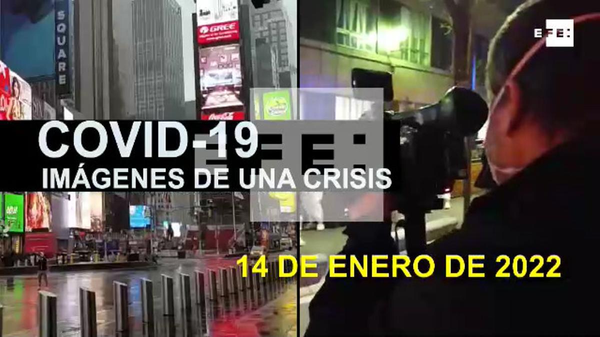 Covid-19 Imágenes de una crisis en el mundo del 14 de enero