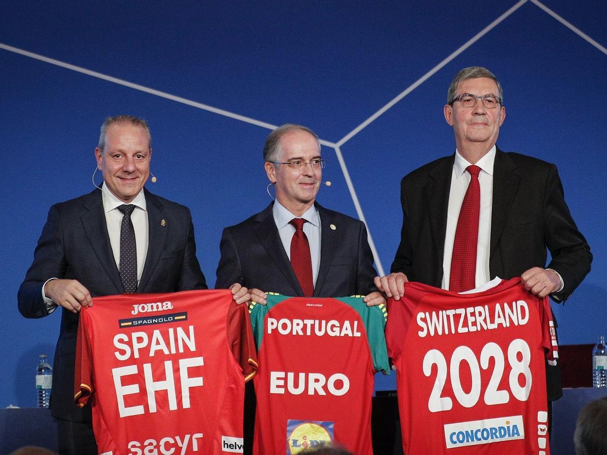 España organizará, junto a Portugal y Suiza, el Europeo de balonmano en 2028