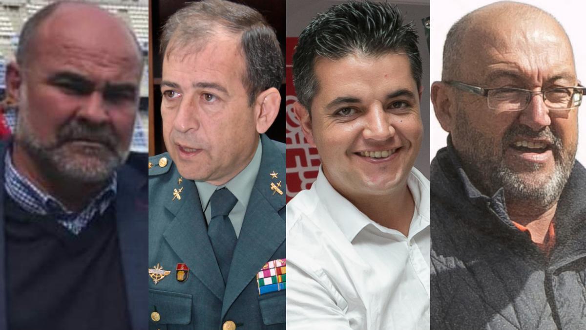 Los cabecillas de la trama. Los cabecillas de la trama.