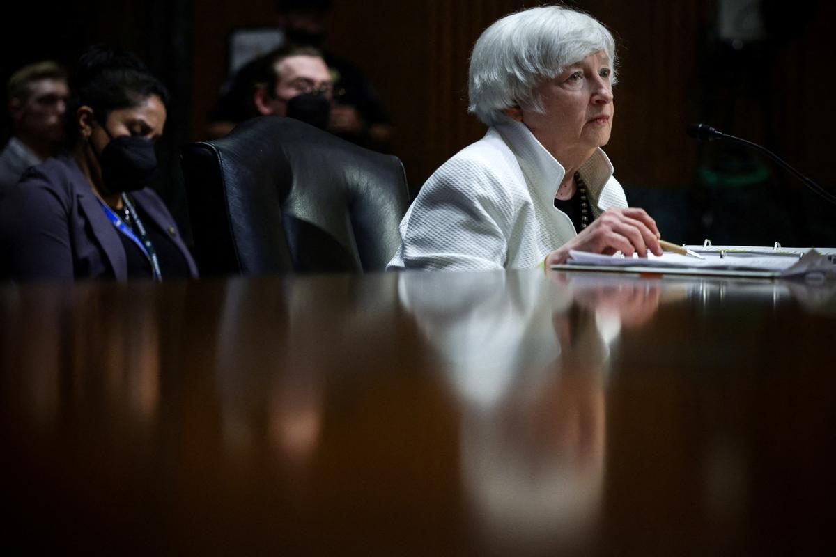 La secretaria del Tesoro de Estados Unidos, Janet Yellen.