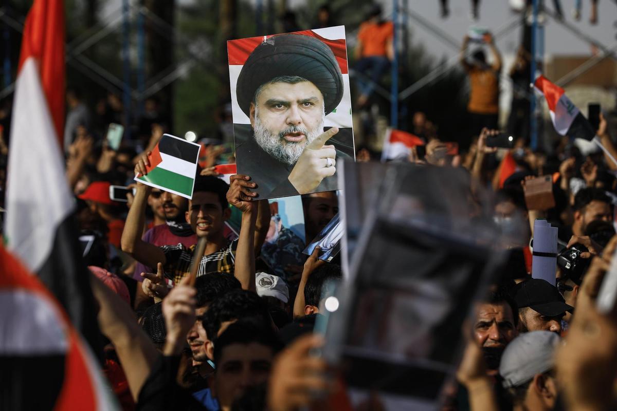 El partido del clérigo Muqtada al Sadr se declara ganador de las elecciones en Irak