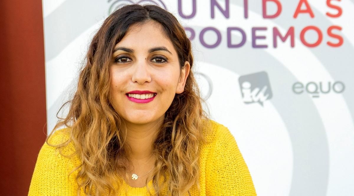 Dina Bousselham, asesora de Pablo Iglesias. Dina Bousselham, asesora de Pablo Iglesias.