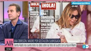 Las primeras palabras de Alessandro Lecquio tras la noticia de la nueva hija de Ana Obregón