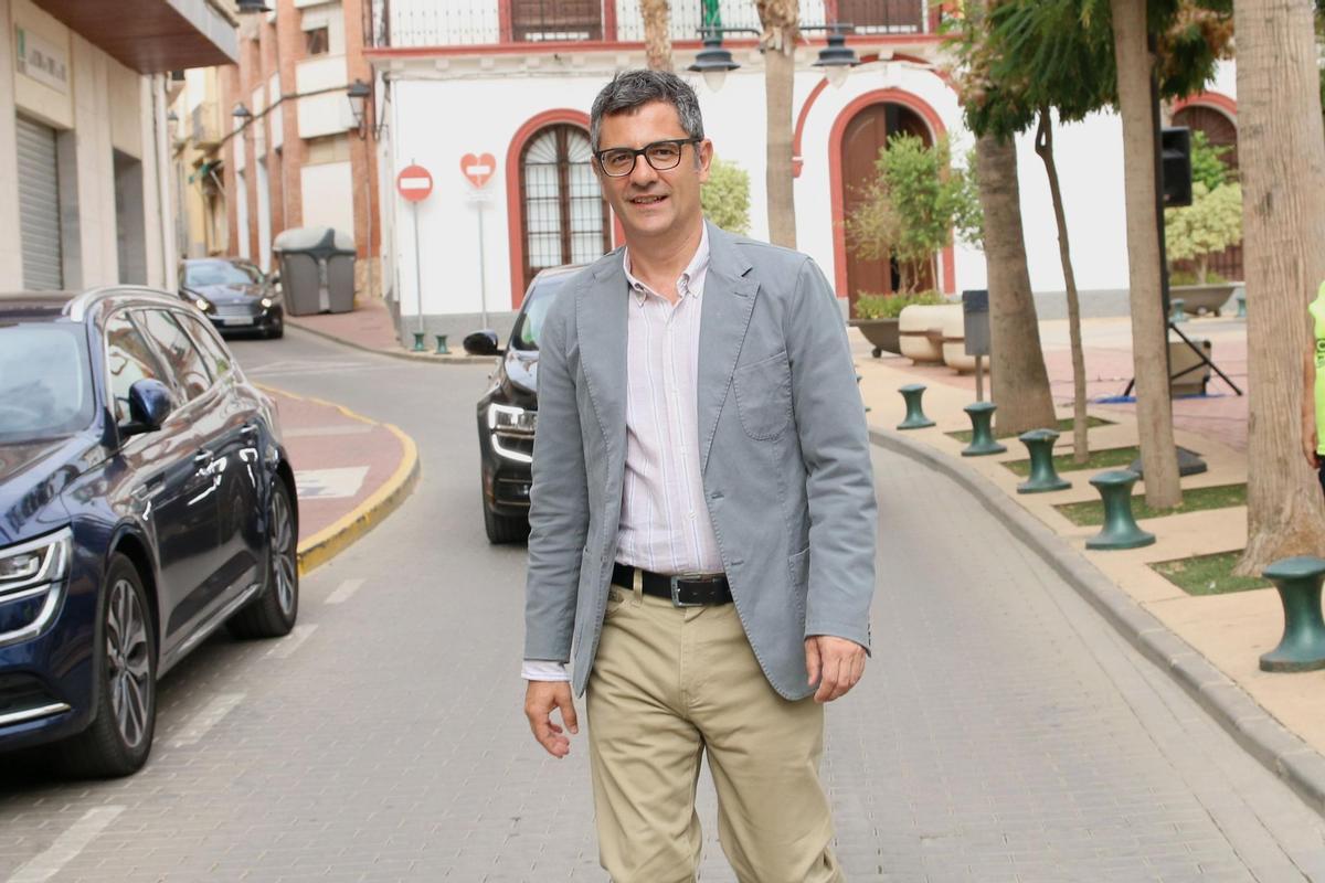 El ministro de la Presidencia, Relaciones con las Cortes y Memoria Democrática, Félix Bolaños, visita Cuevas de Almanzora (Almería).