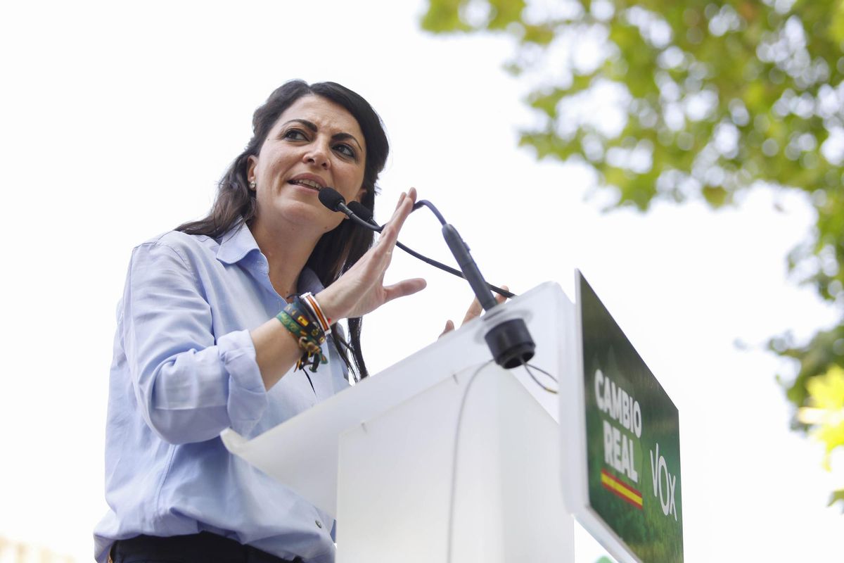 Macarena Olona, de Vox Macarena Olona, de Vox
