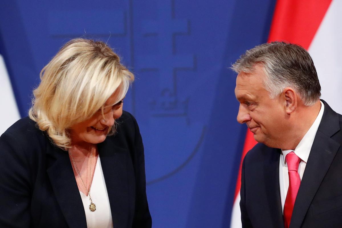 Le Pen y Orbán consagran Budapest como el nuevo lugar de peregrinación de la ultraderecha