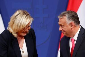 Le Pen y Orbán consagran Budapest como el nuevo lugar de peregrinación de la ultraderecha