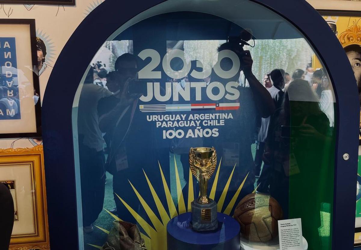 El presidente de Conmebol insiste en que Sudamérica merece organizar el Mundial 2030