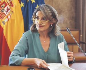 Teresa Ribera, vicepresidenta de Transición Energética.