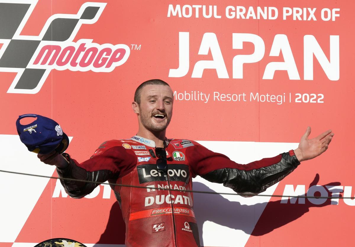 Jack Miller, ganador de Moto GP 2022 en el circuito de Motegi