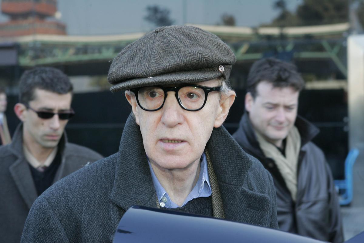 El cineasta y escritor Woody Allen, fotografiado en Barcelona.
