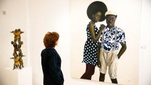Oluwole Omofemi, de Nigeria al Olimpo del arte con parada en Sitges