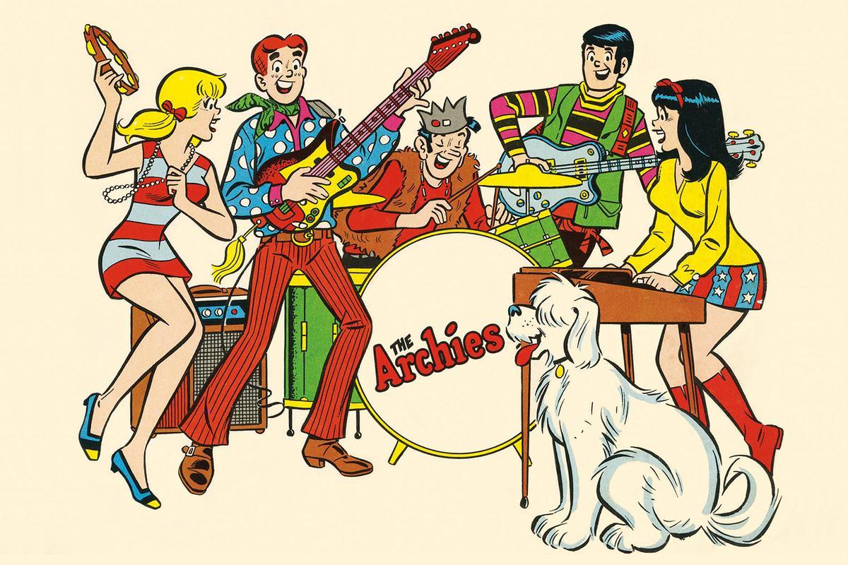 The Archies, el grupo de dibujos animados que desbancó a The Rolling