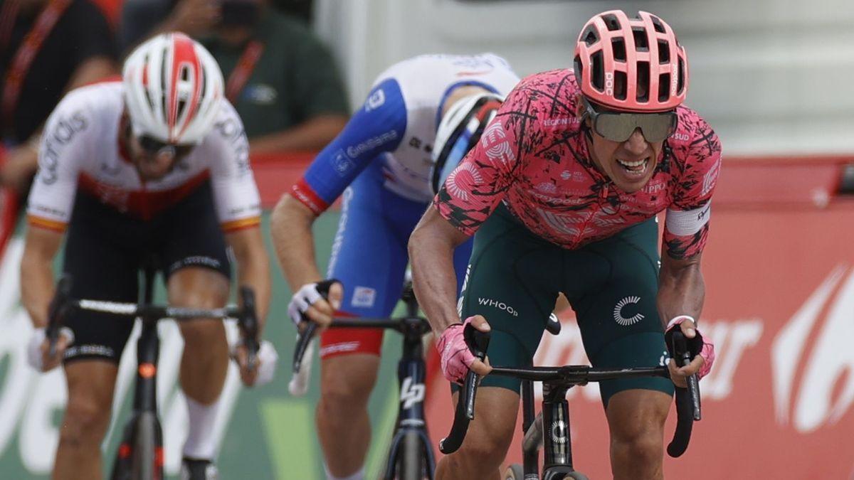 Ganador de la etapa 17 de la Vuelta a España 2022 Rigoberto Urán El