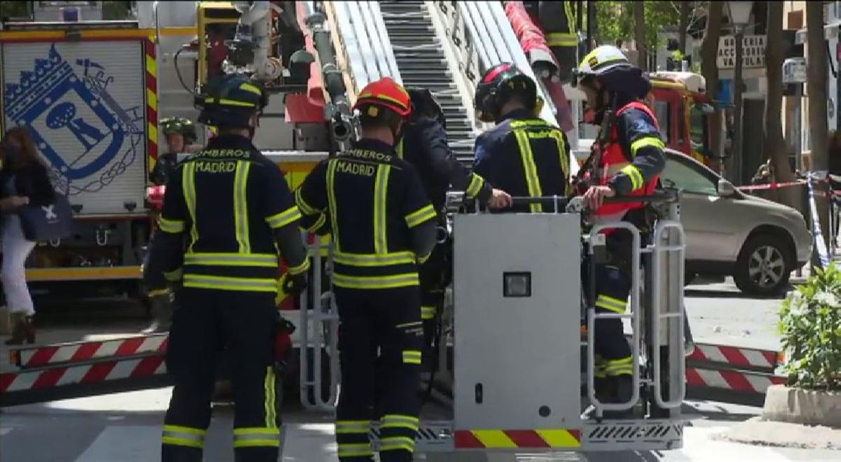 La explosión en Madrid deja "muy dañado" y con "zonas inestables" el edificio afectado
