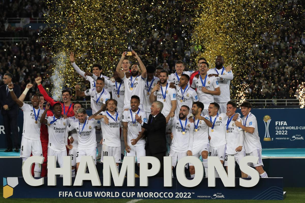 El Real Madrid es proclamado campeón del Mundial de Clubes 2022.