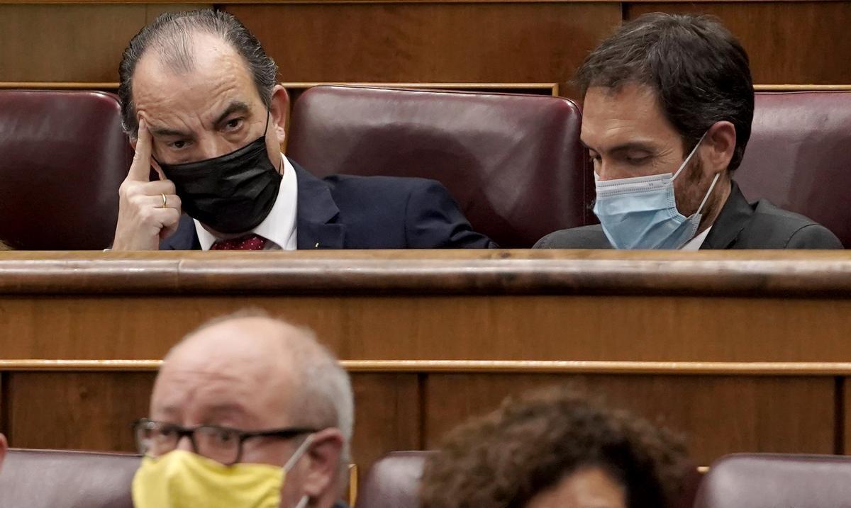 Sergio Sayas y Carlos García Adanero. Sergio Sayas y Carlos García Adanero.