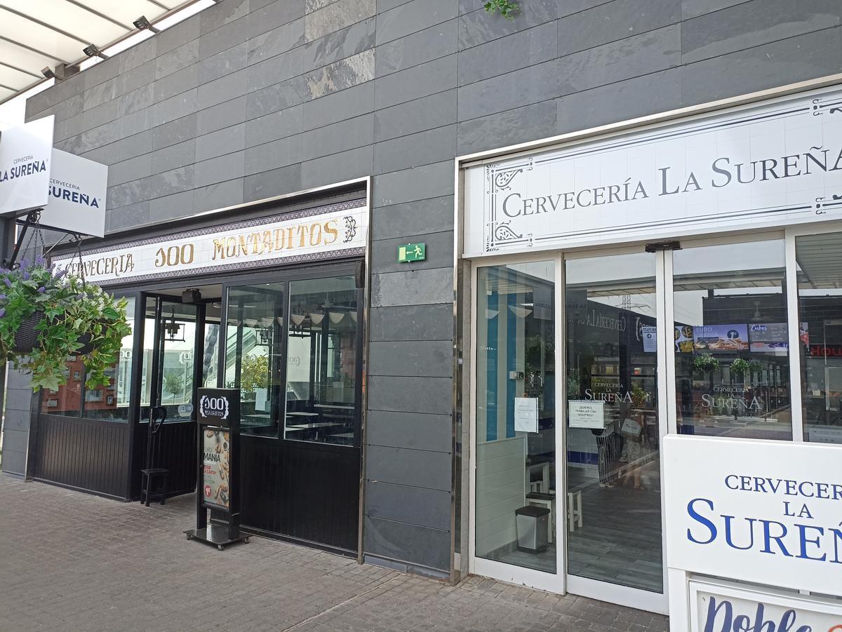 Entrada a dos locales de 100 Montaditos y La Sureña en Madrid, ambos propiedad de Restalia. Entrada a dos locales de 100 Montaditos y La Sureña en Madrid, ambos propiedad de Restalia.