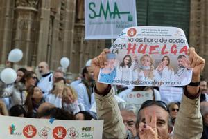 Médicos secundan huelga por el deterioro de Atención Primaria en Andalucía.