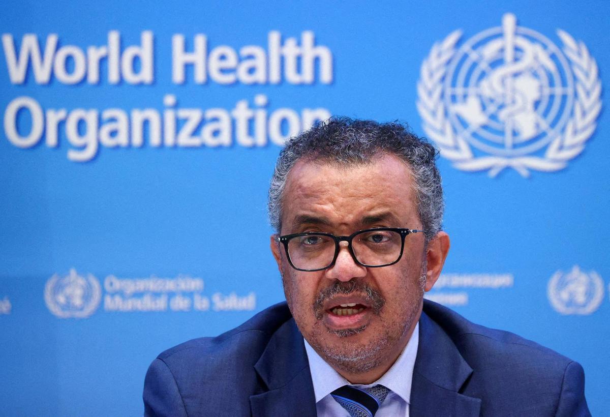Tedros Adhanom Ghebreyesus, director general de la Organización Mundial de la Salud (OMS).