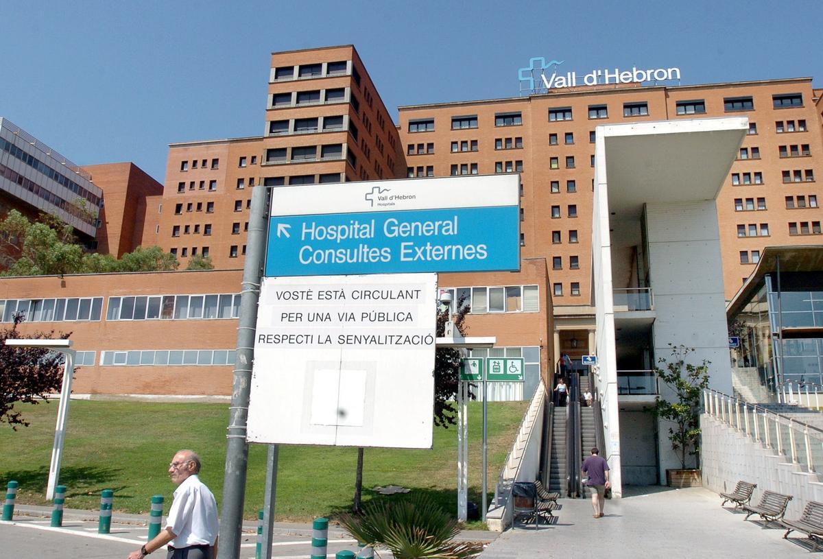 Imagen de archivo del Hospital del Valle de Hebron de Barcelona. EFE/Toni Garriga Imagen de archivo del Hospital del Valle de Hebron de Barcelona. EFE/Toni Garriga