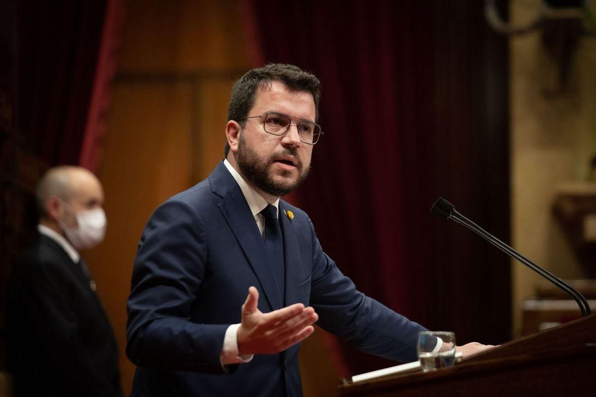 Pere Aragonès abraza la 'vía canadiense' para pactar un referéndum con el Estado Pere Aragonès abraza la 'vía canadiense' para pactar un referéndum con el Estado