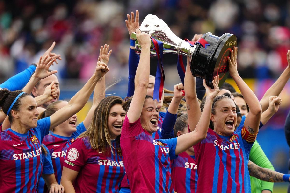 El Barça se proclama campeón de la liga femenina