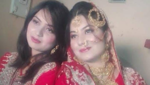 Las dos hermanas asesinadas en Pakistán.