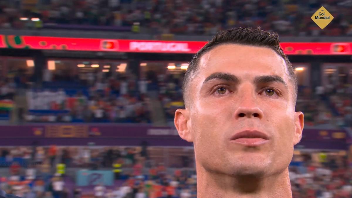 Portugal - Ghana: Las lágrimas de Cristiano Ronaldo