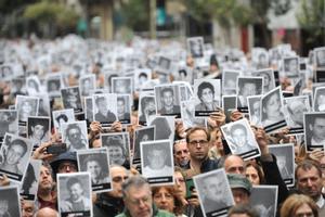 Acto conmemorativo por los 25 años del atentado contra la mutua judía AMIA de Buenos Aires