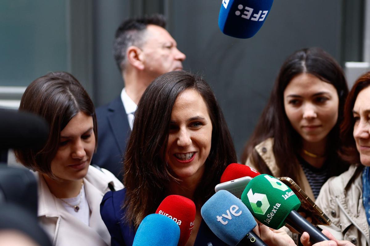 Ione Belarra, secretaria general de Podemos. Ione Belarra, secretaria general de Podemos.