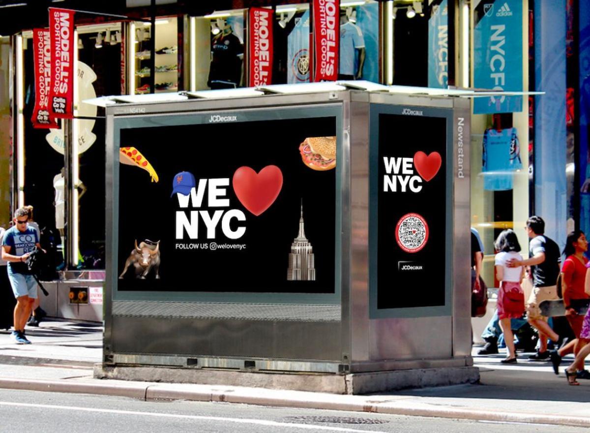 Nueva York cambia su logo de "I Love NY" por "We Love NY" tras 50 años