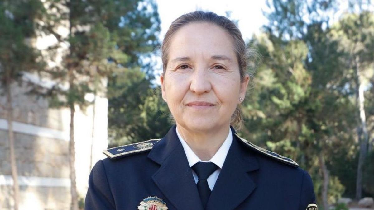 La comisaria Estefanía Navarrete Ibáñez, en el Palacio de Congresos de Ibiza. La comisaria Estefanía Navarrete Ibáñez, en el Palacio de Congresos de Ibiza.