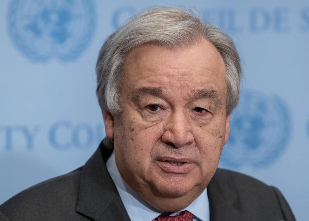 Archivo - El secretario general de la ONU, António Guterres. Archivo - El secretario general de la ONU, António Guterres.