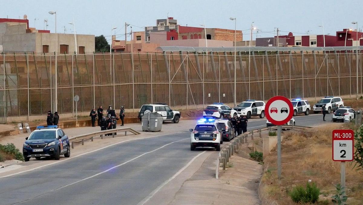 Imagen del CETI de Melilla, este miércoles. EFE/ Paqui Sánchez