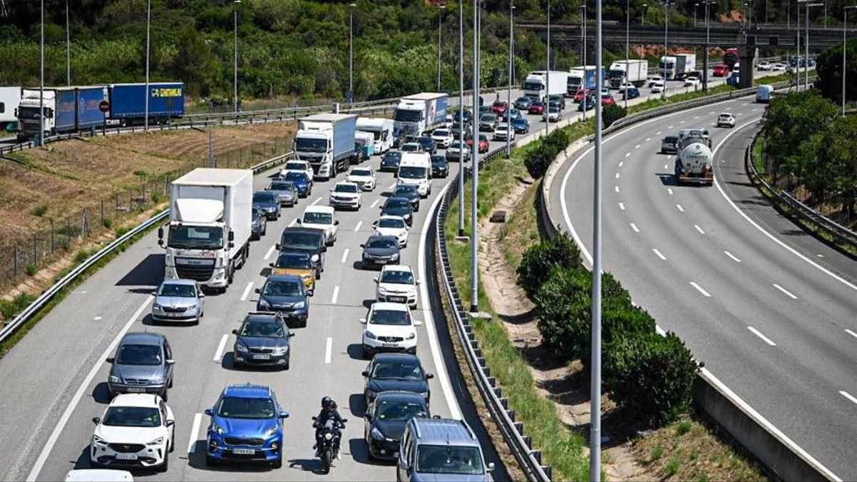 El colapso de la AP-7 reduce los accidentes más graves El colapso de la AP-7 reduce los accidentes más graves