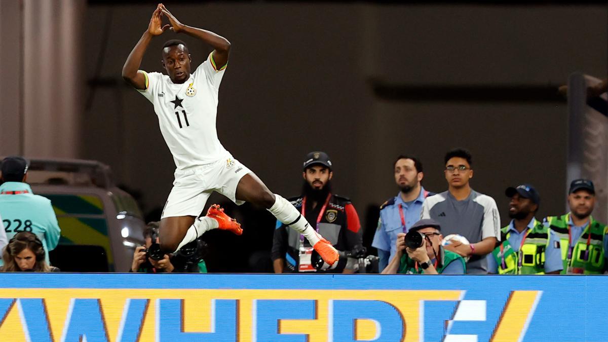 Portugal - Ghana: El gol de Osman Bukari