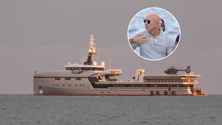 Amazon |  Jeff Bezos and Lauren Sánchez in Mallorca: When two superyachts of 127 and 75 meters in length are not enough for a millionaire