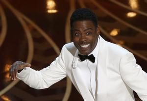 El cómico Chris Rock en la gala de los Oscars 2016. 