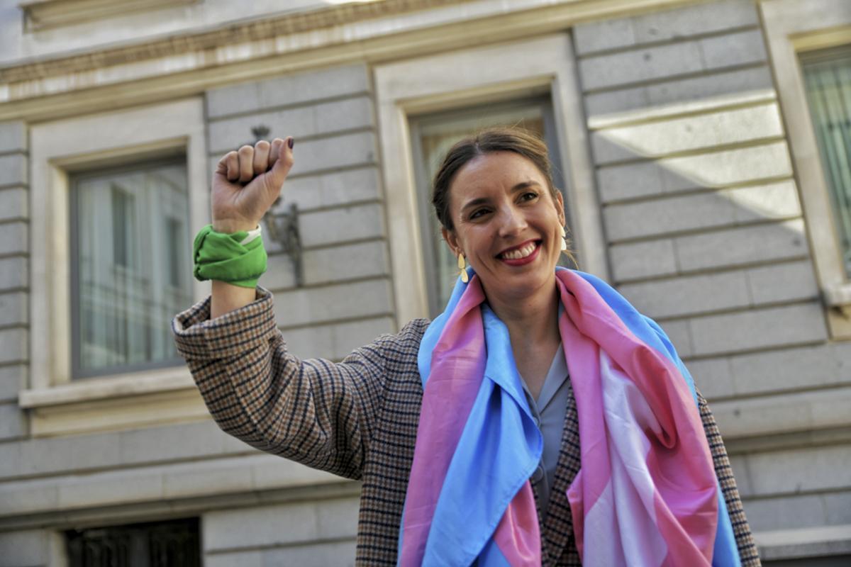 La ministra de Igualdad, Irene Montero. La ministra de Igualdad, Irene Montero.