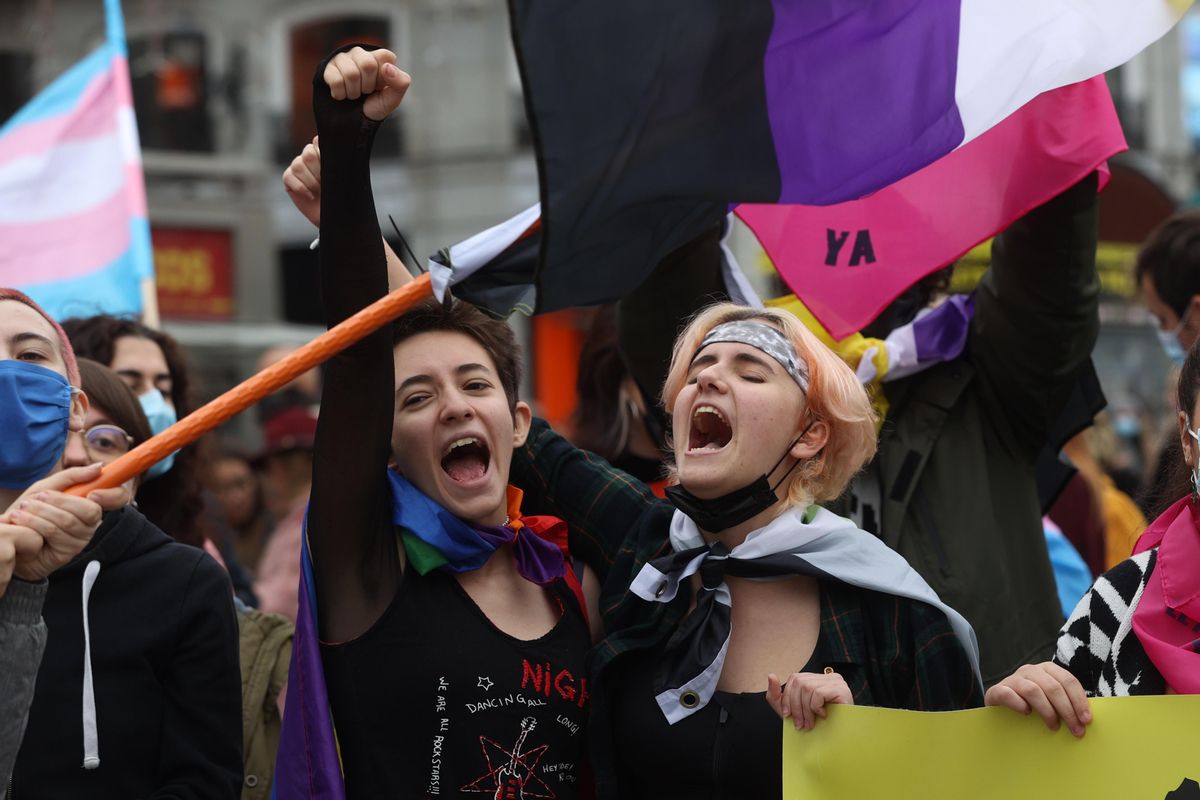 Protesta en Madrid contra las agresiones sexuales por sumisión química. Protesta en Madrid contra las agresiones sexuales por sumisión química.