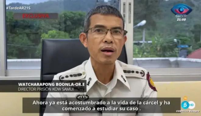 El director de la prisión de Koh Samui
