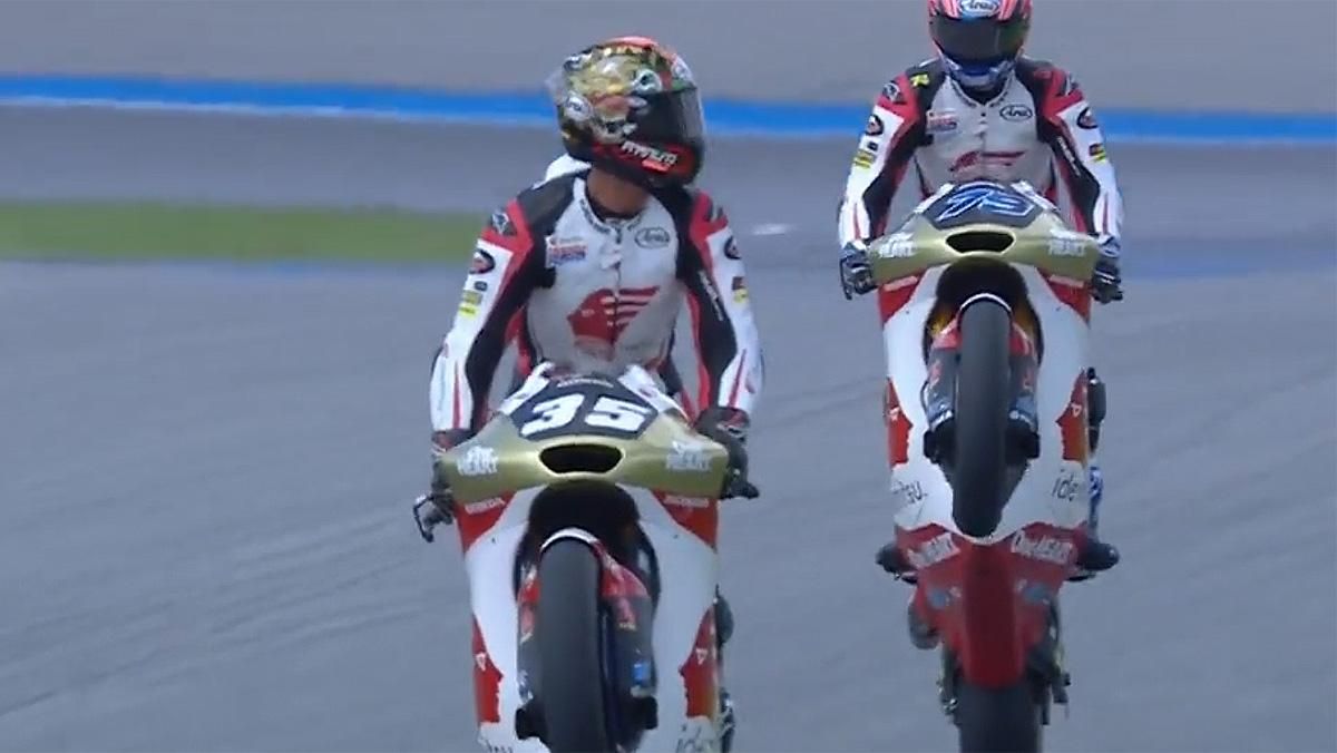 Chantra, profeta en su tierra, saldrá primero en Moto2 Chantra, profeta en su tierra, saldrá primero en Moto2